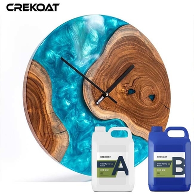 Epoxy sealer de cristal brilhante claro para revestimento superior de barra de resina