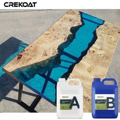 Auto-nivelação Gloss Deep Pour Epoxy Resin para fundição transparente