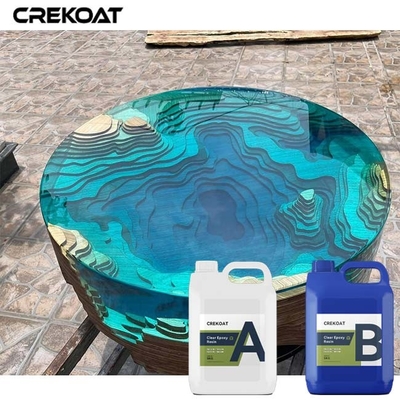 Arte Deep Pour Resina Epoxi Papel fundamental na criação de mescladões fluviais fascinantes