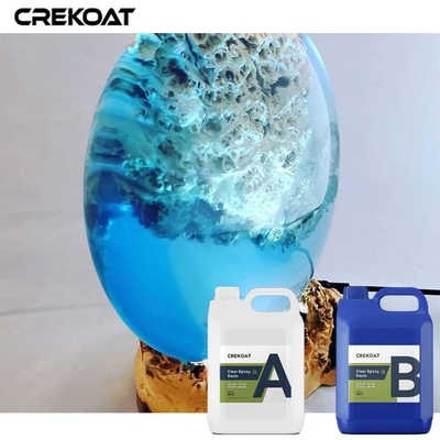Artesãos preferiram resina epoxi clara para artesanato resistência mais alta amarelecimento