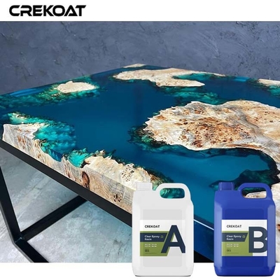 Grau industrial 1 galão de resina de fundição líquida de epoxi clara impermeável