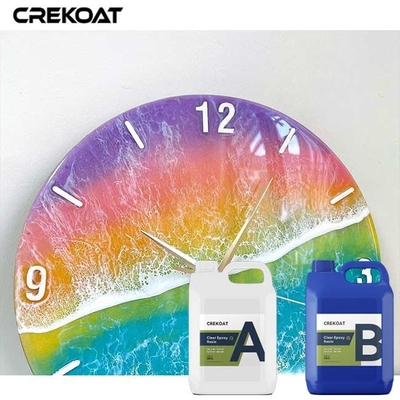 Versátil Resina Epoxídica de Pouso Profundo e Luminosa Melhora a Cor e a Profundidade da Obra de Arte