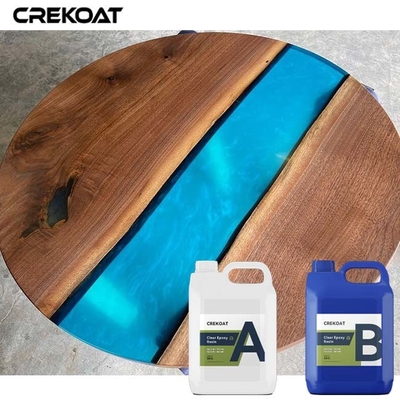 Profundos vítreos do Super Clear derramam a resina de cola Epoxy para tabelas Live Edge Workbenches do rio