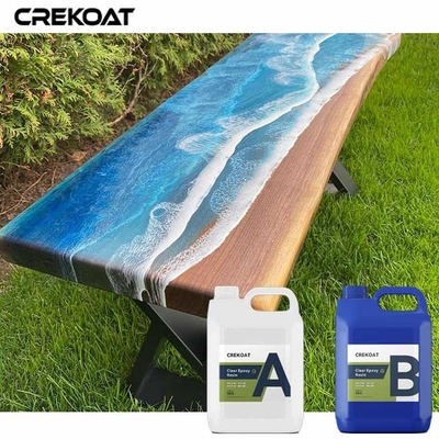 Profundos vítreos do Super Clear derramam a resina de cola Epoxy para tabelas Live Edge Workbenches do rio