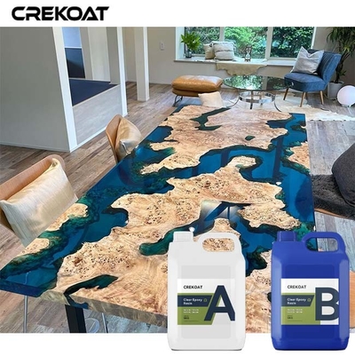 O molde de madeira derrama profundamente liberação de calor grossa da resina de cola Epoxy 50mm a baixa