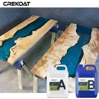 O molde de madeira derrama profundamente liberação de calor grossa da resina de cola Epoxy 50mm a baixa