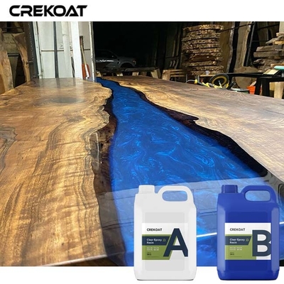Resina de cola Epoxy de Live Edge Tables Deep Pour compatível com pigmentos