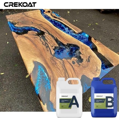 Resina de cola Epoxy de Live Edge Tables Deep Pour compatível com pigmentos