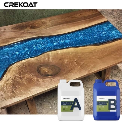 O Woodworking derrama profundamente a resina de cola Epoxy DIY que molda uma espessura de 3 polegadas