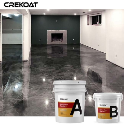 Assoalho metálico da cola Epoxy do preto da parte alta que reveste o anti deslizamento para a casa