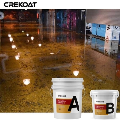 Revestimento metálico contínuo do assoalho da resina de cola Epoxy da rocha para clubes noturnos