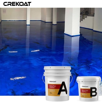 Revestimento metálico resistente da cola Epoxy do concreto da pintura do assoalho da garagem dos riscos