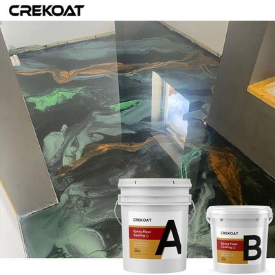 Odor denivelamento de revestimento de Mica Pearl Metallic Epoxy Floor baixo