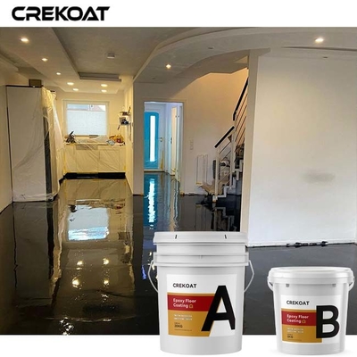 O revestimento metálico residencial do assoalho da cola Epoxy cria efeitos tridimensionais
