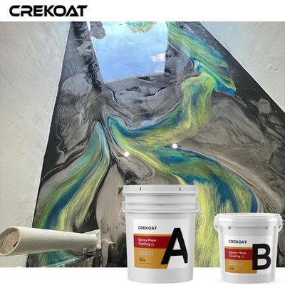 Odor denivelamento de revestimento de Mica Pearl Metallic Epoxy Floor baixo