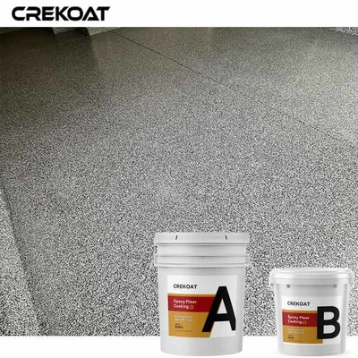 A variedade de revestimento da textura do assoalho de alto brilho da cola Epoxy do sistema do floco cria uma superfície brilhante