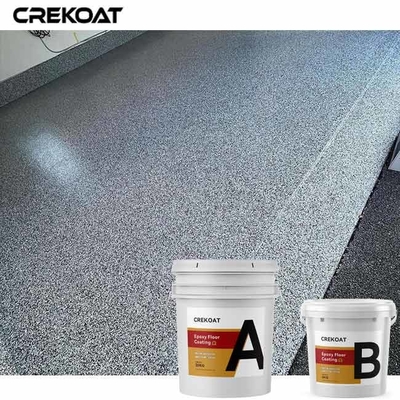 Assoalho azul de ligamento superior Durabilidade de mistura de revestimento Natural De Foaming da cola Epoxy do floco