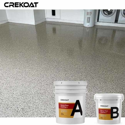 Textura resistente do deslizamento livre interior de Chip Garage Floor Hygienic Surface da pintura do VOC