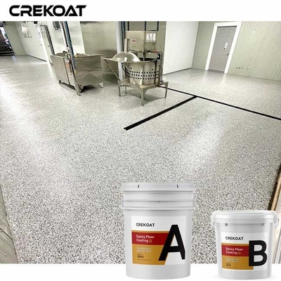 Revestimento de cura rápido do assoalho do floco da cola Epoxy para garagens comerciais dos armazéns