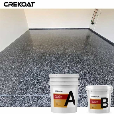 Resistência sísmica As cores do revestimento do piso em flocos epoxios mantêm a vitalidade ao longo do tempo Baixo COV