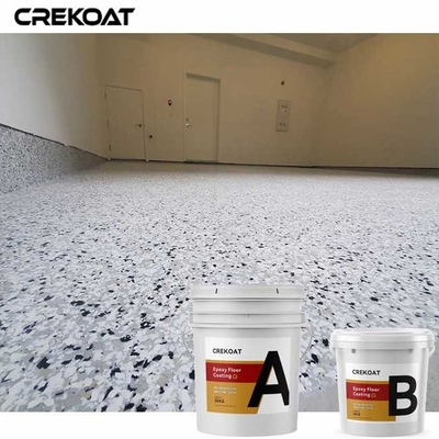 Revestimento de piso em flocos de revestimento transparente a base de água resistente ao desgaste diário