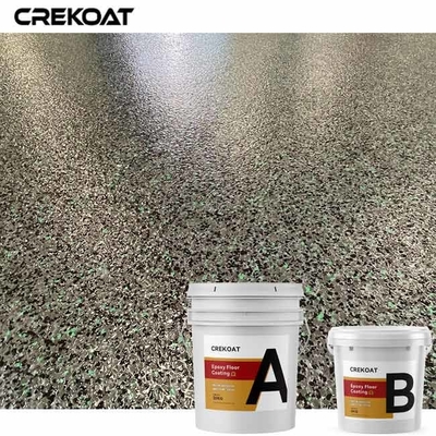 Assoalho feito sob encomenda do floco da cola Epoxy dos testes padrões que reveste a baixa manutenção fácil de limpar