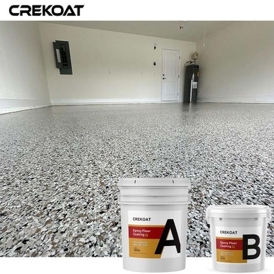 Revestimento de alto brilho do assoalho de Polyaspartic para a cozinha comercial da garagem residencial