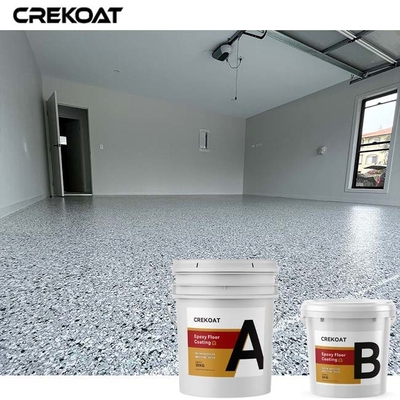 Anti abrasão da baixa cola Epoxy do floco do assoalho da garagem da manutenção não - tóxica