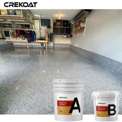 Baixo revestimento do assoalho do VOC Polyaspartic para a superfície de madeira concreta