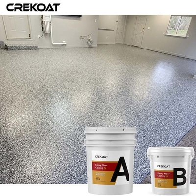 Baixo revestimento do assoalho do VOC Polyaspartic para a superfície de madeira concreta