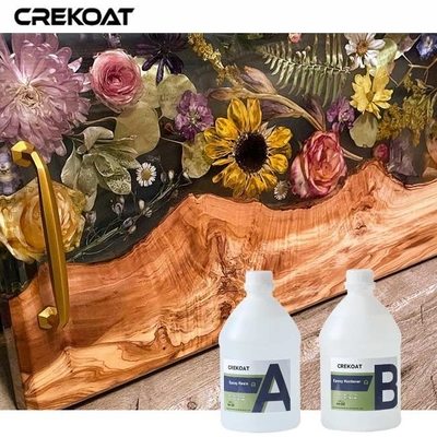 Resina Epoxi Luminosa Ideal Para Preservar Elementos Orgânicos Como Flores