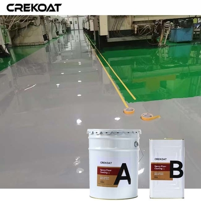 Revestimento de piso epoxi antiderrapante resistente a produtos químicos Formulações rápidas permitem a utilização no mesmo dia