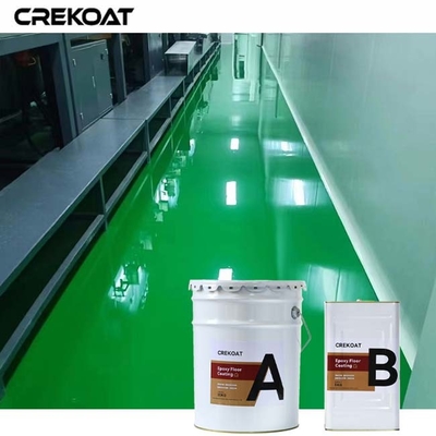 Pintura industrial de piso de cozinha com baixo teor de COV Propriedades antimicrobianas para ambientes de saúde
