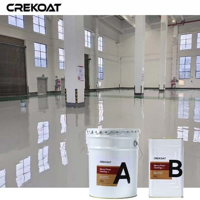 Alto brilho industrial revestimento de piso epoxi efeito de mármore para residencial