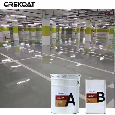 Técnicas de revestimento de pisos de concreto epoxi industrial decorativo