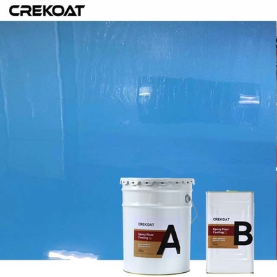 Pintura de piso industrial texturizada antiderrapante Superfície multicolorida durável