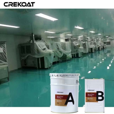 Pintura de piso de oficina industrial de alta resistência auto-nivelação