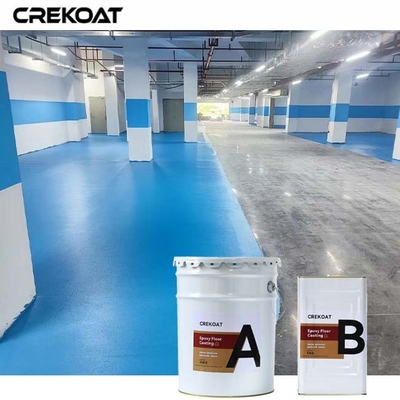 Revestimento industrial antiderrapante de piso epoxi para cozinhas e garagens industriais