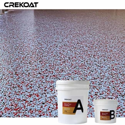 Resistência ao calor Tinta de chip de piso epoxi Anti-graffiti revestimentos para limpeza fácil