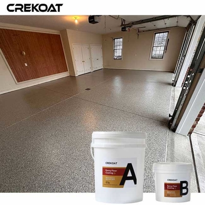 Cobre de piso de flocos decorativos epoxi personalizáveis com aditivos antideslizantes para melhorar a segurança