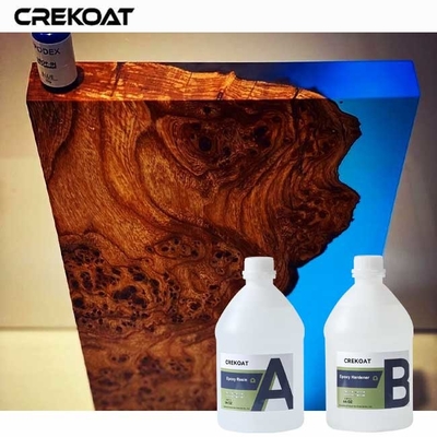 Estabilidade UV melhorada Vidro líquido Deep Pour Epoxy para uma vibração de cor duradoura