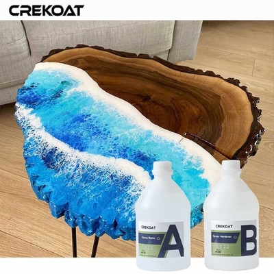 1/1 Resina Epoxídica Ideal para a Criação de Tabelas de Rio de Resina Personalizadas