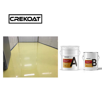 3 mm revestimento epoxi à base de água pintura de piso de concreto Adesão transportada por solvente