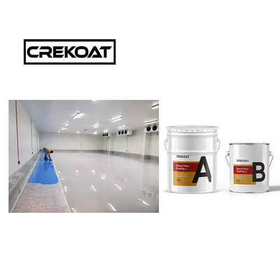 Topcoat Solvent Free Industrial Epoxy Floor Coating Abrasion Self-leveling