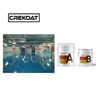 Spray Heavy Duty Industrial Epoxy Floor Coating Alto brilho Baixo odor