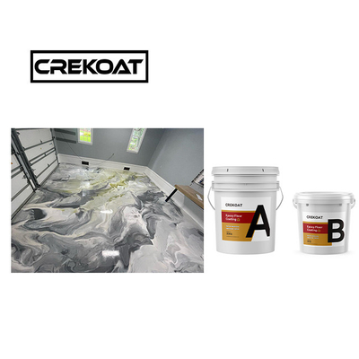Incomparável Countertop Metallic Epoxy Floor Coating Zero VOC Seamless High Build