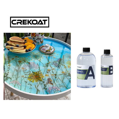 Resina de cola Epoxy ultra clara de alto brilho para resistente UV da criação da arte finala