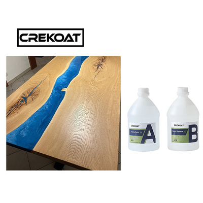 Ofício claro Art Resin 2/1 de resina da carcaça da cola Epoxy para tabelas do rio