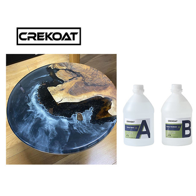 Profundos imbatíveis derramam a resina de cola Epoxy e o endurecedor para o brilho de DIY Art Jewelry Table Top High
