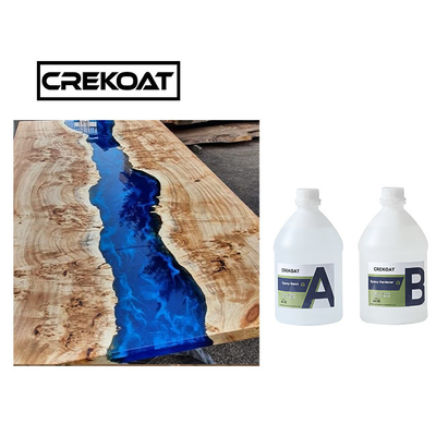Moldar ultra claramente derrama profundamente a tabela Art Easy Mixing do rio da resina de cola Epoxy